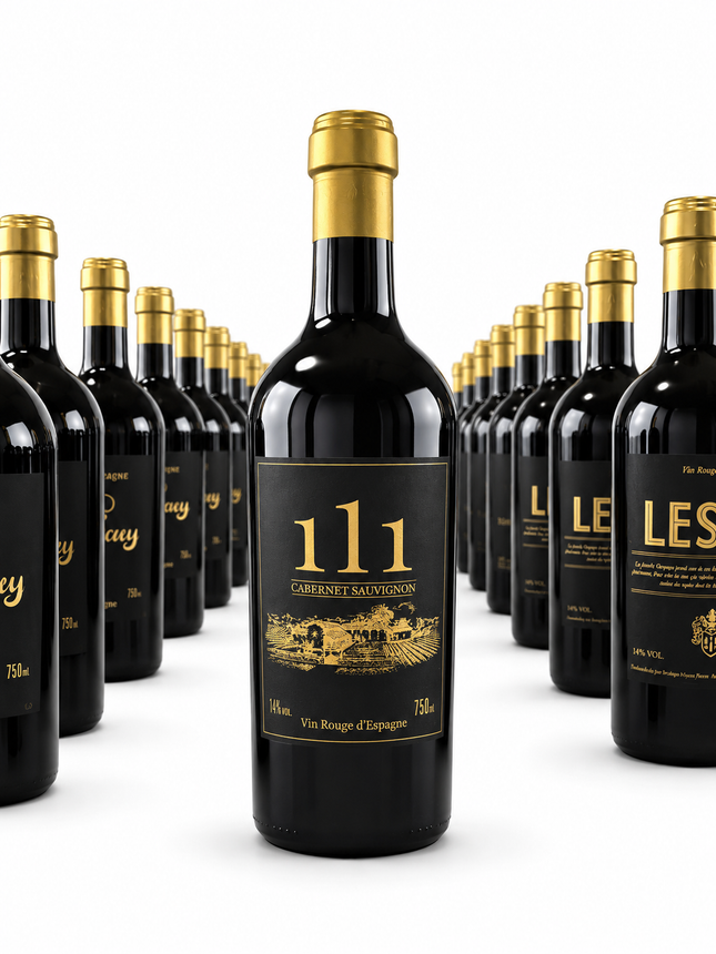 111 Cabernet Sauvignon - 1 à 2 800 F et Carton de 6 à 15 400 F