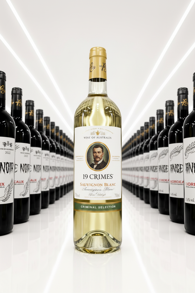 19 Crimes Sauvignon Blanc - Style Ange Noir
