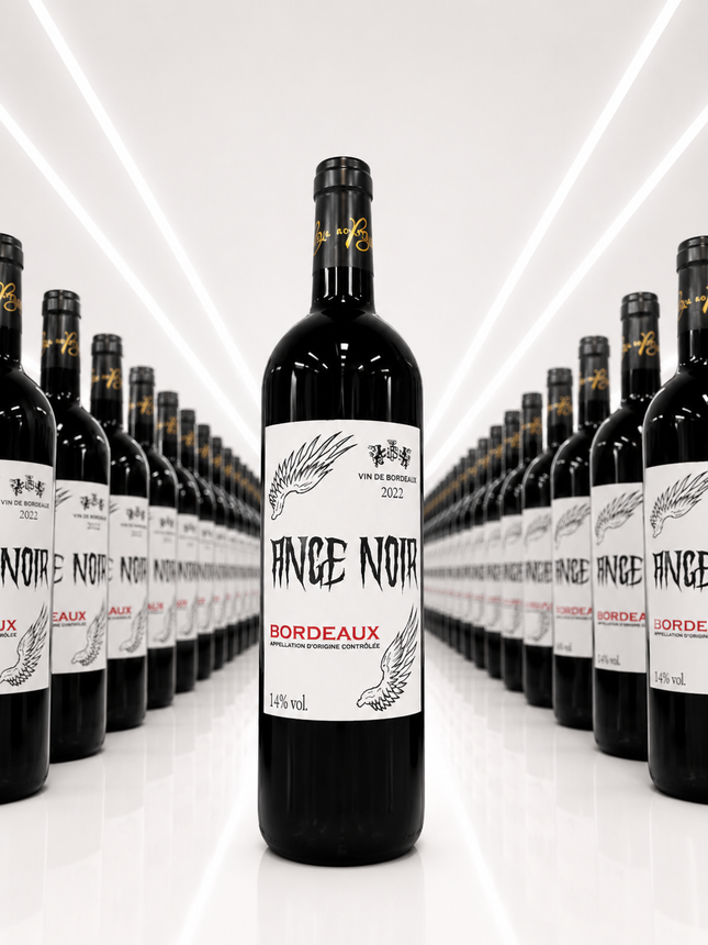 Ange Noir Bordeaux 2022 - 1 à 3 100 F et Carton de 6 à 16 800 F