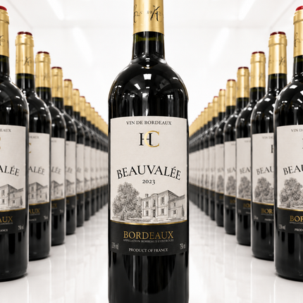 Beauvalée Bordeaux 2023 - 1 à 3 100 F et Carton de 6 à 16 800 F