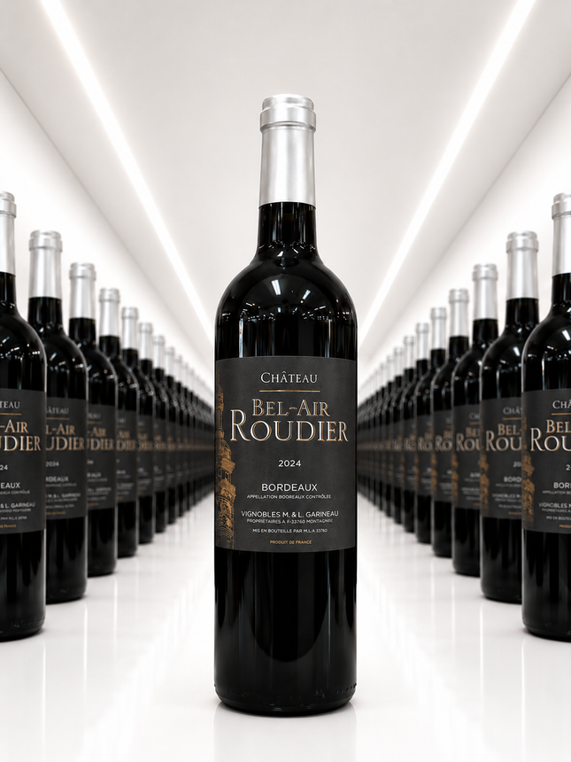 Château Bel-Air Roudier Bordeaux 2024 - 1 à 3 100 F et Carton de 6 à 16 800 F