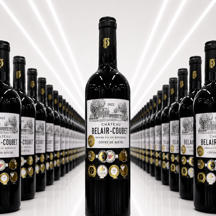 Château Belair-Coubet Côtes de Bourg 2022 - 1 à 6 800 F et Carton de 6 à 35 000 F