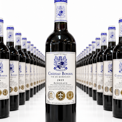 Château Bonsol Grande Cuvée Bordeaux 2019 - 1 à 3 700 F et Carton de 6 à 19 600 F