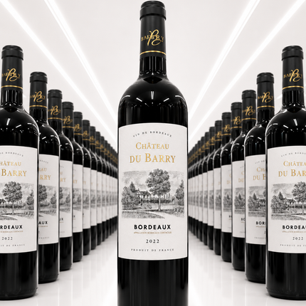 Château du Barry Bordeaux 2022 - 1 à 3 100 F et Carton de 6 à 16 800 F