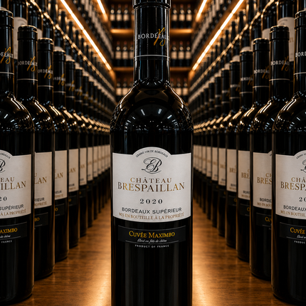 Château Brespaillan Bordeaux Supérieur 2020 - 1 à 4 200 F et Carton de 6 à 21 800 F