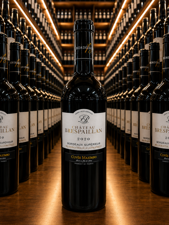 Château Brespaillan Bordeaux Supérieur 2020 - 1 à 4 200 F et Carton de 6 à 21 800 F