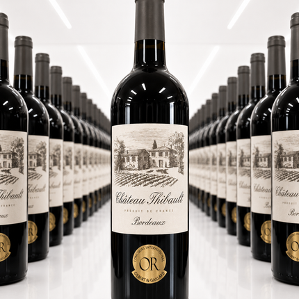 Château Thibault Bordeaux Rouge - 1 à 3 200 F et Carton de 6 à 17 300 F