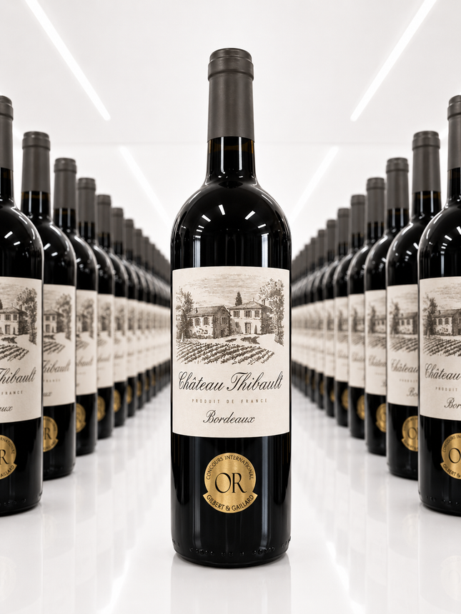 Château Thibault Bordeaux Rouge - 1 à 3 200 F et Carton de 6 à 17 300 F
