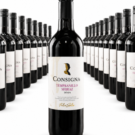 Consigna Tempranillo Shiraz - 1 à 2 500 F et Carton de 6 à 13 400 F