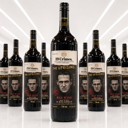 19 Crimes The Uprising Aged Red Wine - 1 à 6 000 F et Carton de 6 à 31 000 F