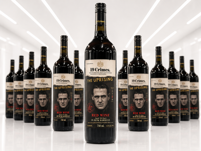 19 Crimes The Uprising Aged Red Wine - 1 à 6 000 F et Carton de 6 à 31 000 F