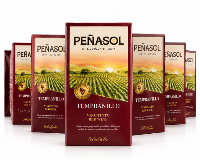 Peñasol Tempranillo Vin Rouge - 1 à 1 300 F et Carton de 12 à 14 000 F