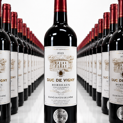 Duc de Vigny Bordeaux 2023 - 1 à 3 200 F et Carton de 6 à 17 300 F