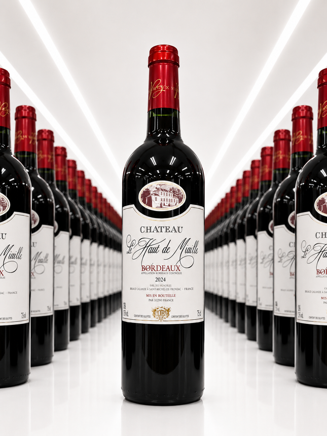 Château Le Haut de Miaille Bordeaux 2024 - 1 à 3 100 F et Carton de 6 à 16 800 F