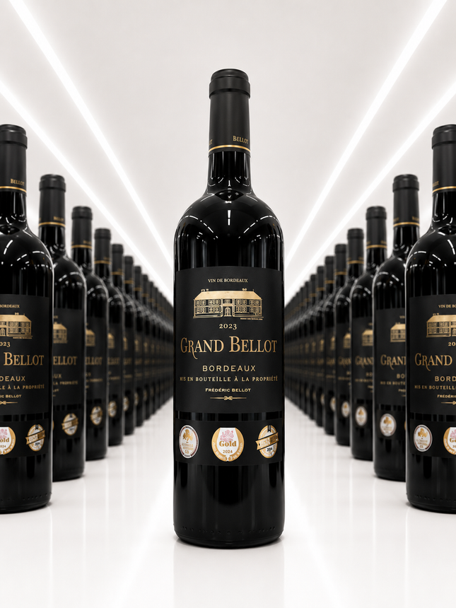 Grand Bellot Bordeaux AOP 2023 - 1 à 5 000 F et Carton de 6 à 25 000 F