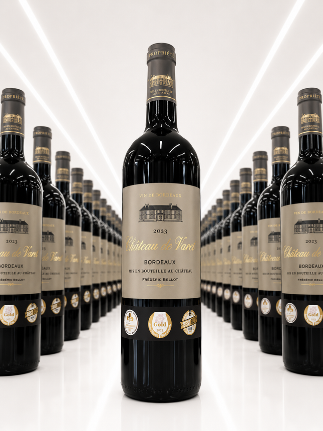 Château Varet AOP Bordeaux 2023 - 1 à 5 000 F et Carton de 6 à 25 000 F