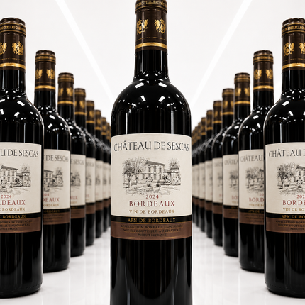 Château de Sescas Bordeaux 2024 - 1 à 3 100 F et Carton de 6 à 16 800 F