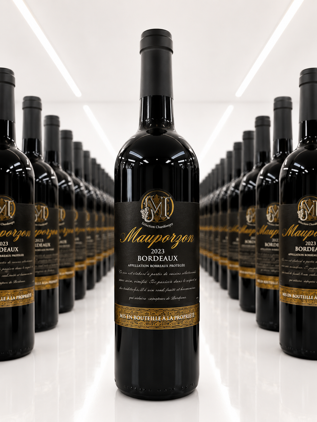 Mauporzon Bordeaux 2023 - 1 à 3 400 F et Carton de 6 à 17 800 F
