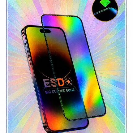 ESD Diamond Cut Lace - Verre Trempé - 1 à 1 000 F et Carton de 10 à 11 000 F