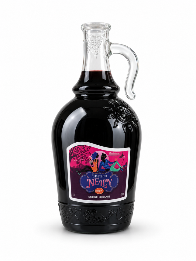 Château Nelly Gallon Cabernet Sauvignon - 1 à 3 200 F et Carton de 6 à 17 000 F