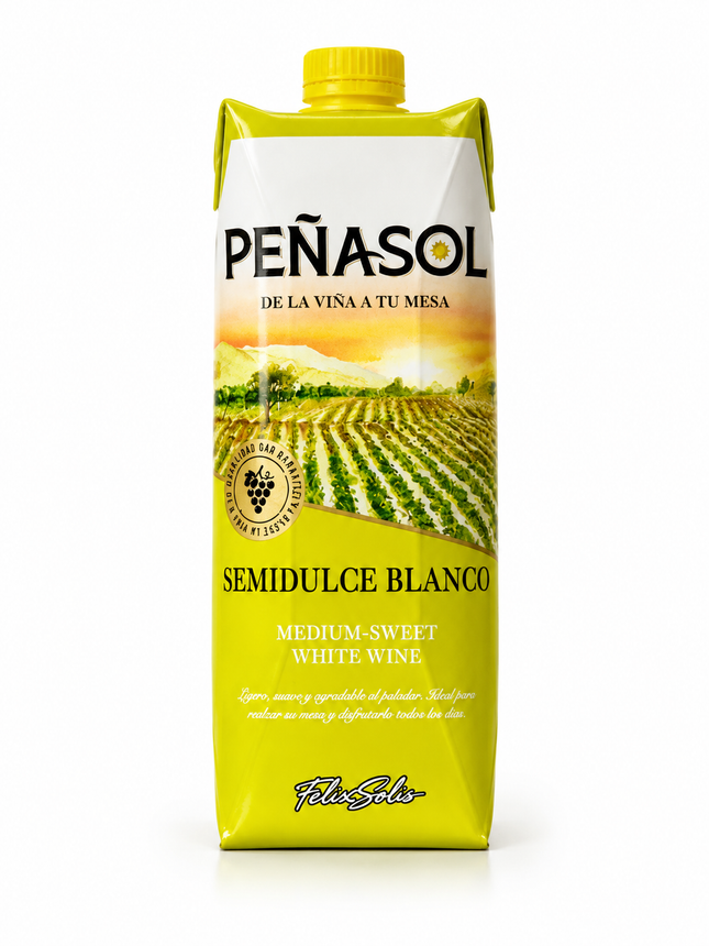 Peñasol Blanc Semidulce - 1 à 1 000 F et Carton de 6 à 6 000 F