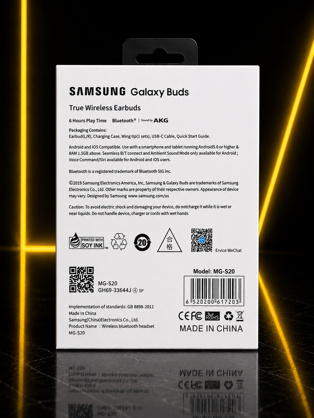Samsung LED Buds MG-S20 - Écouteurs TWS Bluetooth 5.0