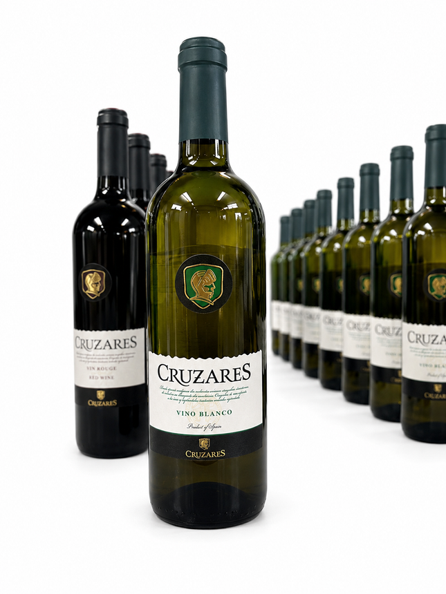 Cruzares Blanc - 1 à 1 800 F et Carton de 6 à 9 800 F