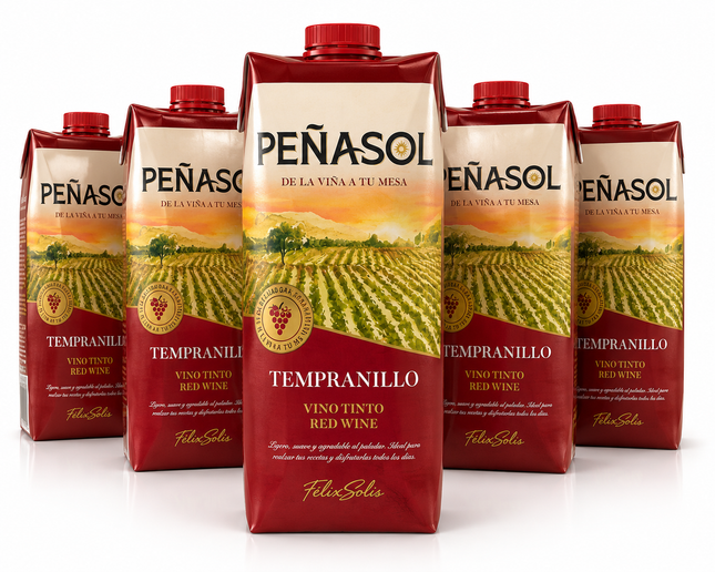 Peñasol Tempranillo Vin Rouge 750ml - 1 à 1 000 F et Carton de 6 à 6 000 F