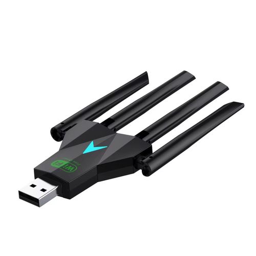Clé WiFi USB 4 Antennes 1300Mbps