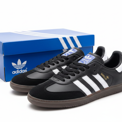 Adidas Samba OG Noir - Vue 3/4