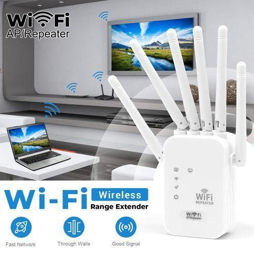 Répéteur WiFi 6 Antennes 300 Mbps