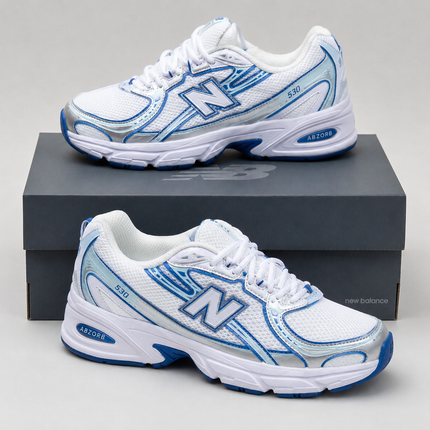 New Balance 530 – Blanc/Bleu