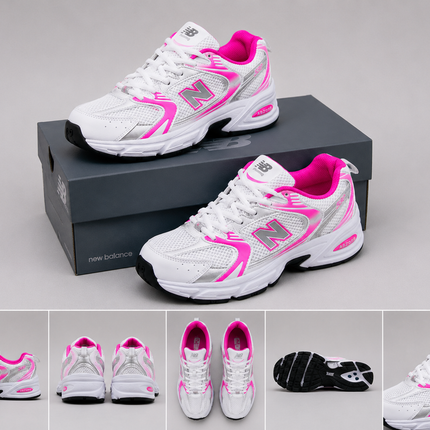 New Balance 530 – Blanc/Rose