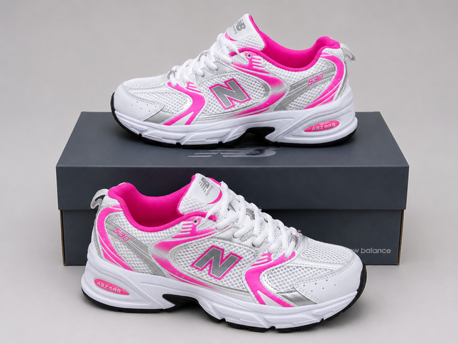 New Balance 530 – Blanc/Rose