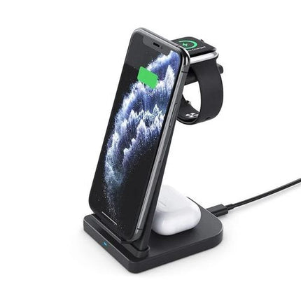 Station de Charge Sans Fil 3-en-1 - iPhone + Apple Watch + AirPods