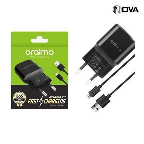 Oraimo Charger Kit Fast Charging + Câble Micro-USB
