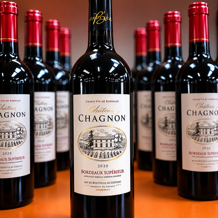 Château Chagnon Bordeaux Supérieur 2020 - 1 à 3 700 F et Carton de 6 à 19 600 F