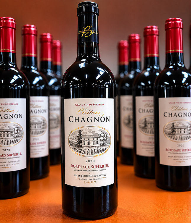 Château Chagnon Bordeaux Supérieur 2020 - 1 à 3 700 F et Carton de 6 à 19 600 F