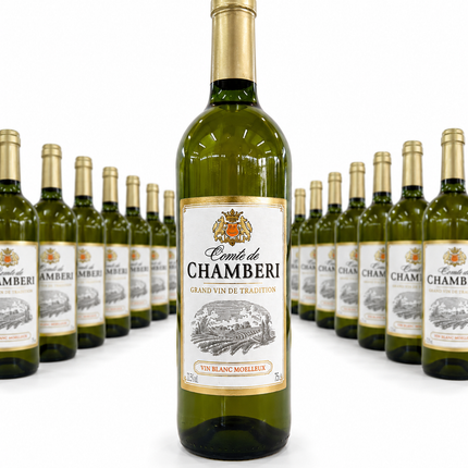 Comte de Chamberi Blanc Moelleux - 1 à 1 800 F et Carton de 6 à 10 000 F
