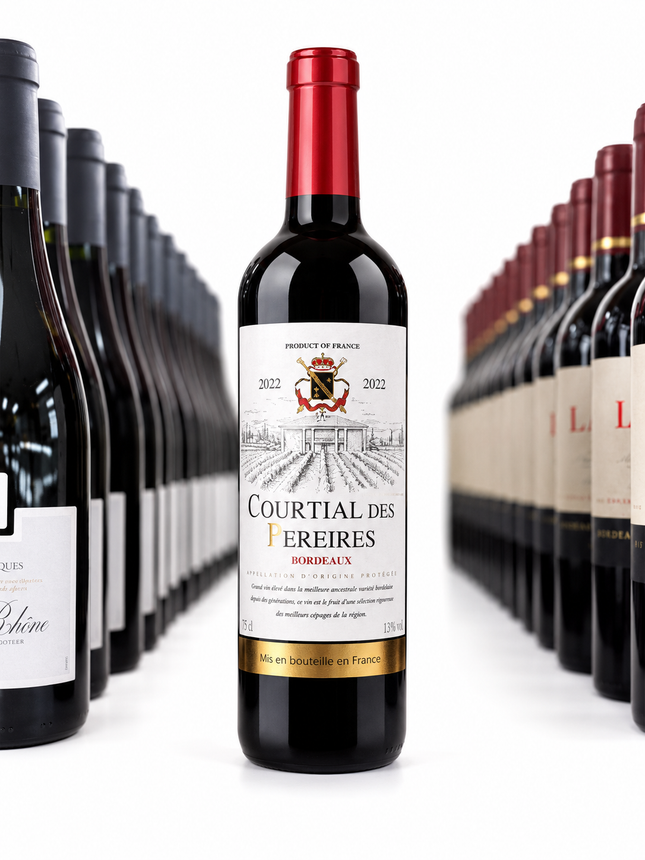 Courtial des Pereires Bordeaux - 1 à 2 000 F et Carton de 12 à 20 600 F