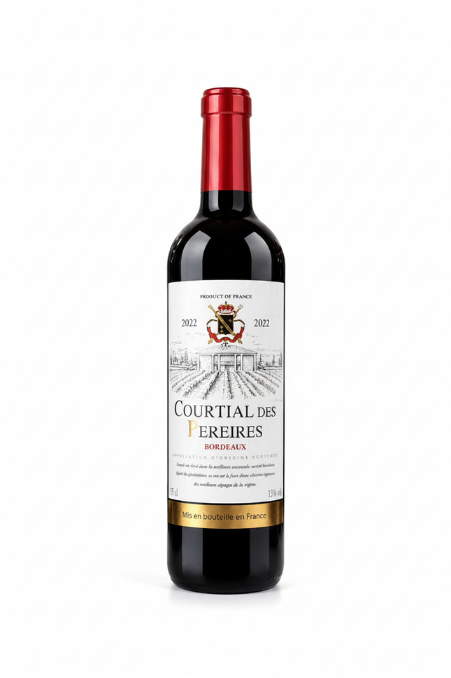Courtial des Pereires Bordeaux Rouge 375ml