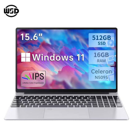 Laptop WSD 15.6" - 16 Go RAM - 512 Go SSD - Windows 11