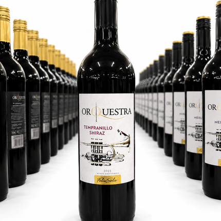 Orquestra Tempranillo-Shiraz Rouge 2021 - 1 à 2 500 F et Carton de 6 à 13 400 F
