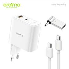 Oraimo PowerGaN 45 - Chargeur OCW-E102D + Adaptateur HP