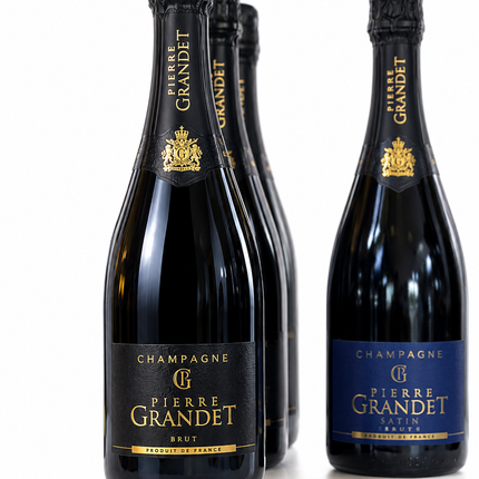 Pierre Grandet Brut - 1 à 23 000 F et Carton de 6 à 121 000 F