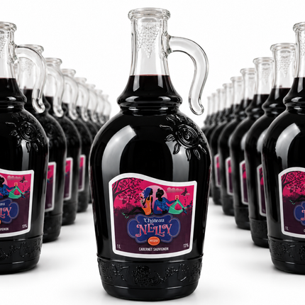 Château Nelly Gallon Cabernet Sauvignon - 1 à 3 200 F et Carton de 6 à 17 000 F