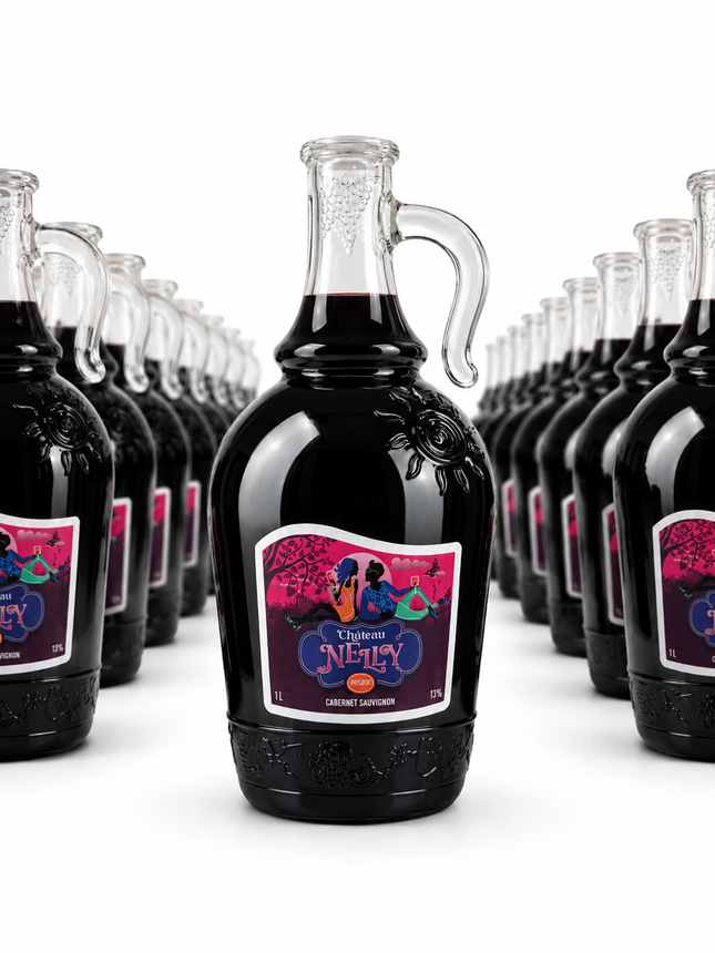 Château Nelly Gallon Cabernet Sauvignon - 1 à 3 200 F et Carton de 6 à 17 000 F