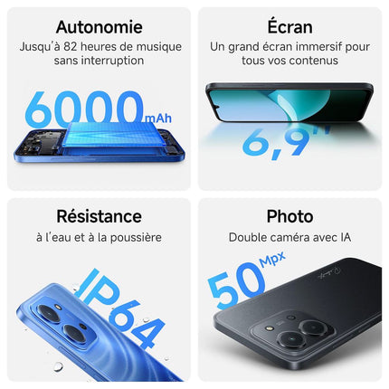 Redmi 15C 8R 256G - 1 à 78 000 F