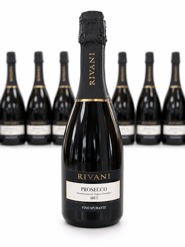 Rivani Prosecco Brut - 1 à 5 400 F et Carton de 6 à 29 000 F