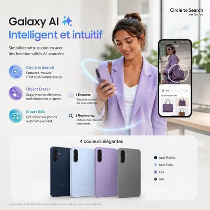 Samsung Galaxy A57 8Go/256Go - Smartphone